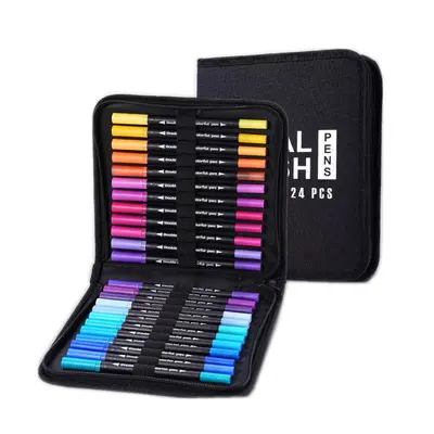 Doppelkopf-Marker waschbar Aquarellstift Kinder-Malset