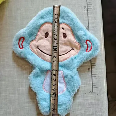 8 inç Deri Kaplı Toptan Oyuncak Peluş Kostüm Sınır Ötesi Dış Ticaret Pençe Makinesi Özel Küçük Peluş Yarı Mamul Figür