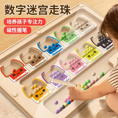 Magnetic Ball Maze, Ages 3-6, Concentration Training