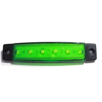 6 LED Side Marker Light, 12V/24V for Trucks and Cars - 5
