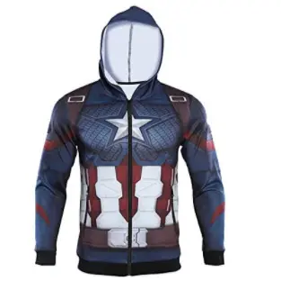 Erkek kapüşonlu sweatshirt, 3D dijital baskılı - 12