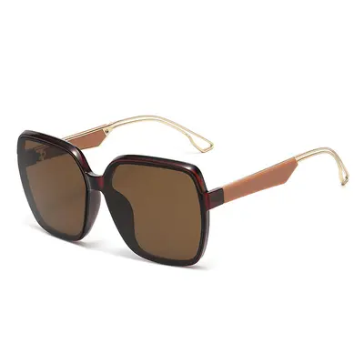 Square Gradient Tint Women's Sunglasses with UV Protection - 3