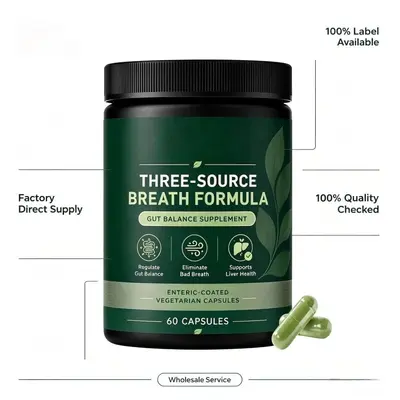 Plant Extract Dietary Capsules for Adults, Vegetarian Capsules