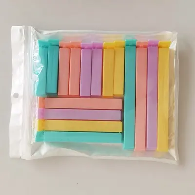 Şeker Renkli Gıda Klipsi Sızdırmaz 12'li Paket - 8