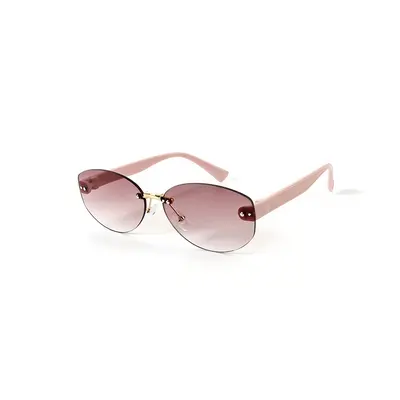 Kindersonnenbrille, oval, rahmenlos, UV-Schutz - 11