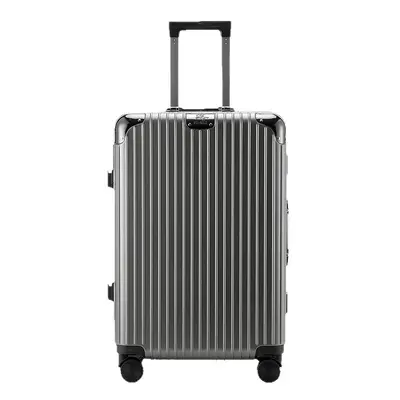 Aluminum Frame Trolley Suitcase with Combination Lock, Silent Wheels - 6