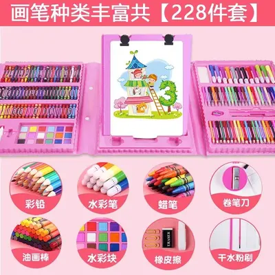 Aquarellstift-Set, 208 Teile für Kinderkunstprojekte - 3