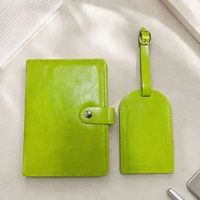 PU Deri Pasaport Koruma Kılıfı - 3