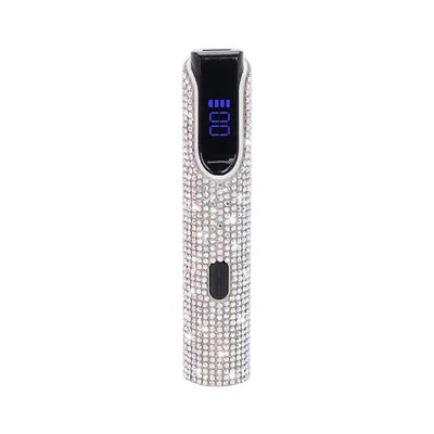 Nail gel sealant handheld single line lamp mini quick drying phototherapy machine diamond nail lamp with long battery life