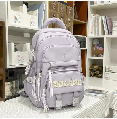 Large-Capacity Multi-Layer School Backpack, Lightweight with Laptop Compartment - 10