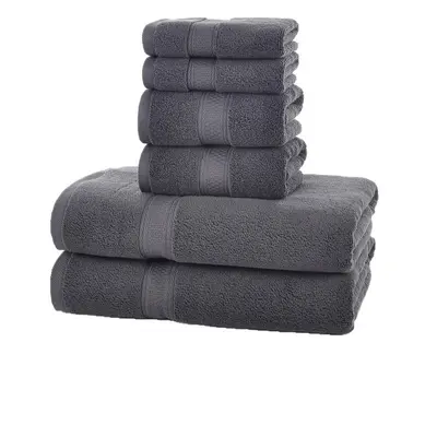 Taolefu Baumwoll-Handtuchset 90x180cm, 3er oder 6er Set