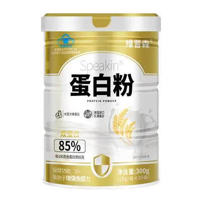 Bağışıklığı güçlendirmek için üreticinin hazır protein tozu %85, orta yaşlı ve yaşlılar için mavi şapkalı sağlık ürünleri, Amerika Birleşik Devletleri'nden ithal edilen peynir altı suyu proteini