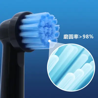 Replacement Cleaning Soft Bristle Brush Heads Compatible with Oral-B Electric Toothbrushes, Universal Replacement Heads for P/Pro/D Series, P2000