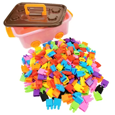 Children's DIY Educational Building Block Set with Creative Lighting - 13