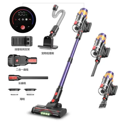 Kabelloses Haushalts-Staubsauger mit starker Saugkraft 400W bürstenloser Motor 25Kpa hohe Saugkraft Multifunktions-Staubsauger für Haustiere - 9