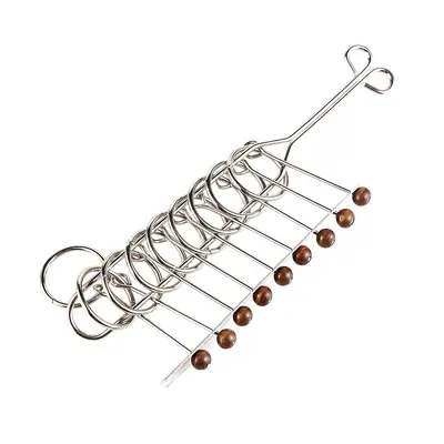 22cm Metal Nine-Ring Brain Teaser Puzzle for Kids - 5