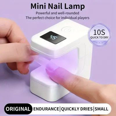 LED Nagellampe zum schnellen Trocknen von Nägeln LED Lichtherapie Gelnageltrockner Nail Dryer