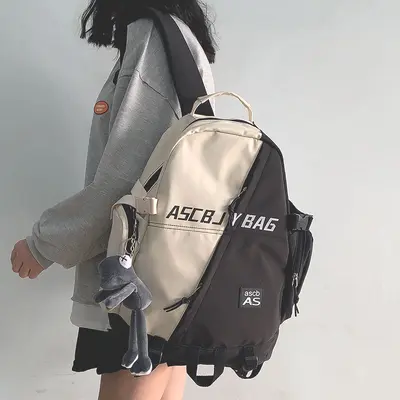 Men's Backpack 2024, Korean Style High School Bag, Large Capacity - 1