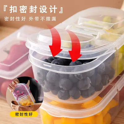 Obst Box Kinder tragbar Grundschüler Paket Service Lunchbox Lunchbox Kühlschrank Lebensmittelqualität Aufbewahrungsbox