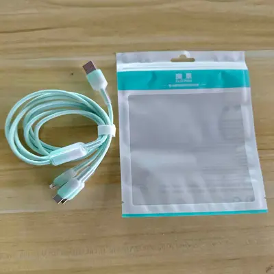 现货数据线三合一 适用苹果华为荣耀120w快充线一拖三充电线批发 - 8