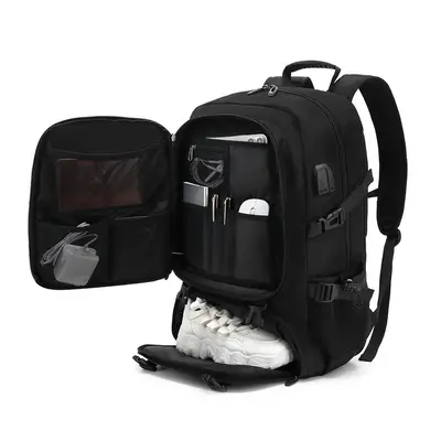 Extra großer Rucksack für Herren mit hoher Kapazität, hochwertiger Reiserucksack, Sportrucksack für Outdoor, Kletterrucksack, wasserdichter Schulrucksack