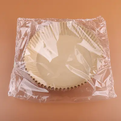 Luftfritteusen-Spezialpapperteller Papiertablett Ölaufnahme-Papier Lebensmittelpads Papierschachteln Backofen Blechfolie Backpapier Öl-/Fettpapier Kostenloser Versand - 10