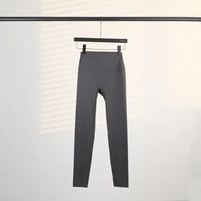 Lulu Original Align Yoga Pants High Waist Nude Feel Breathable Quick-Dry Fitness Peach Butt Lifting Sports Running Pants for Women - 7