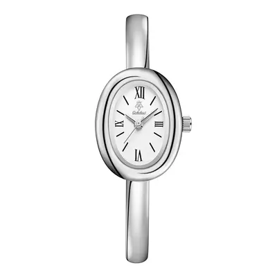 Yalalusi women's oval quartz wristwatch, gold - 12