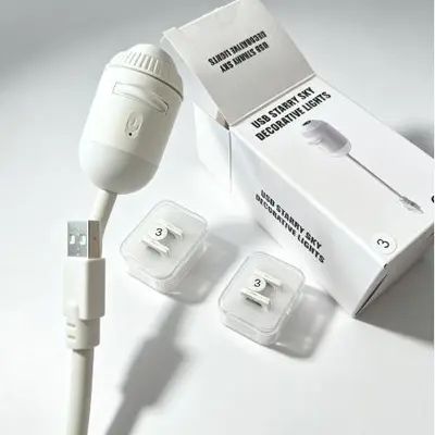 Stok Ürün Popüler Yıldız Gökyüzü Işığı USB Mini Projektör Gece Işığı Yatak Odası Uyku Yıldız Gökyüzü Atmosfer Işığı - 11