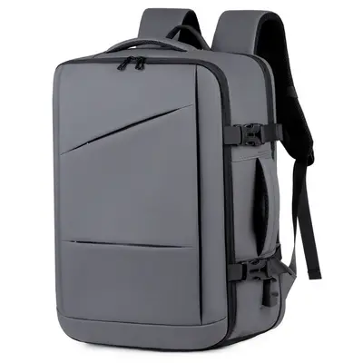 Water-Resistant Oxford Cloth Business Backpack with Laptop Compartment, Unisex - 3