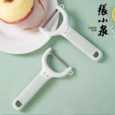 Zhang Xiaoquan Edelstahl-Schälmesser, Schäler, Obstmesser, Melonen- und Fruchtschäler, Kartoffel- und Gurkenschäler, benutzerfreundlich.