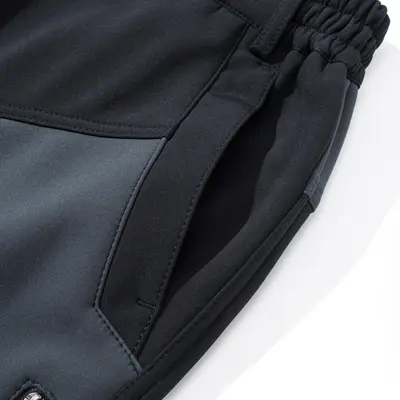 Herren-Softshellhose mit Fleece-Futter, wasserabweisend, Großgrößen - 4