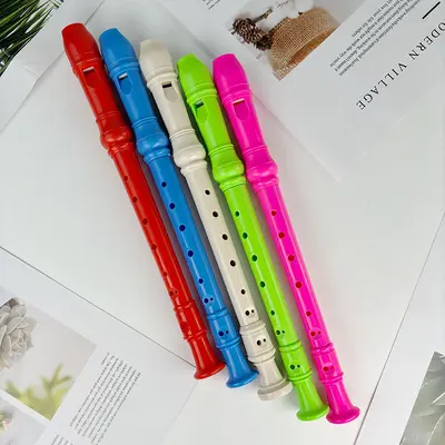 Colorful Children's Recorder Flute, 8-Hole Early Education Musical Instrument