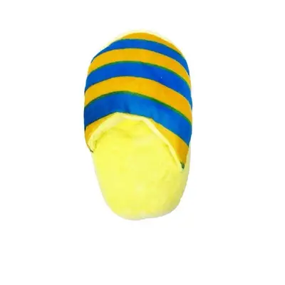 Squeaky Plush Slipper Dog Toy Chew-Resistant Small Breed - 5