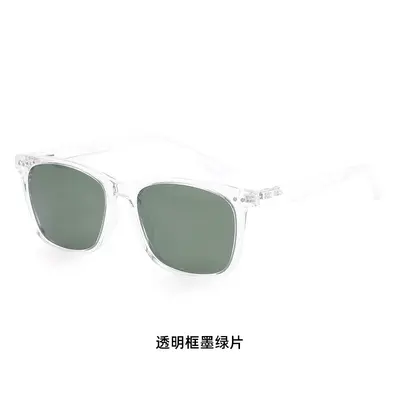 TR90 Polarized Square Unisex Sunglasses, UV400 Protection, Classic Design - 9