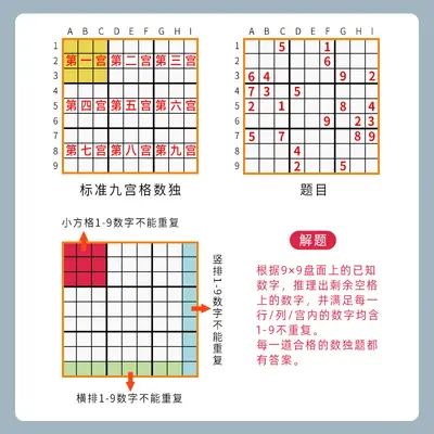 Jiugongge Magnetic Sudoku Chess Game for Primary School Children - 5