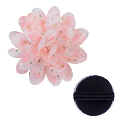 Blumenmuster Haustierhalsband-Stoff, 8 cm, Chiffon - 12