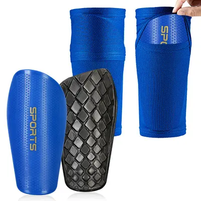 Thickened Football Shin Guard Sleeve Set, Calf Protection - 8
