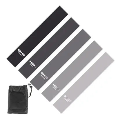 Women's Yoga Resistance Loop Band for Strength and Leg Training - 6