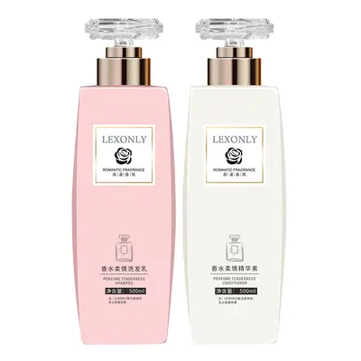 Nourishing Smoothing Shampoo and Shower Gel Care Set, Anti-Dandruff, Long-Lasting Fragranc