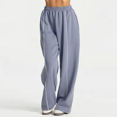 Damen Schnelltrocknende gerade lockere Sporthose - 10