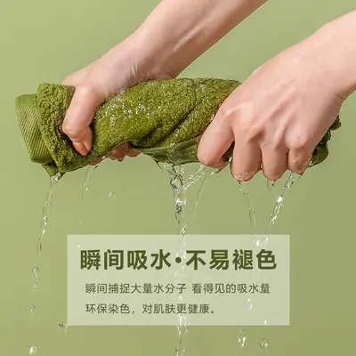 情侣毛巾纯棉吸水不掉毛巾男洗脸洗澡家用全棉女可爱创意一对套装