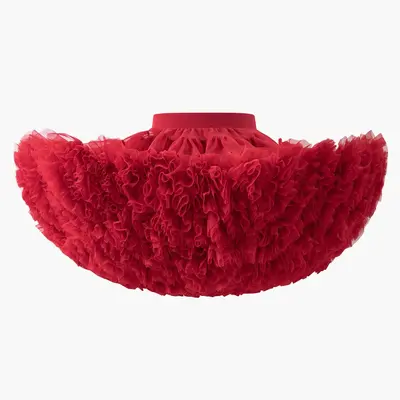 Mädchen-Halbrock Tutu, weicher Tüll im Lolita-Stil - 12