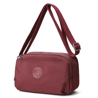 Waterproof Nylon Oxford Women's Shoulder Bag, Casual Printed Bag for Middle-Aged Women - 7
