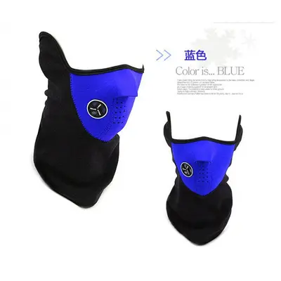 Cycling Face Mask and Neck Gaiter, Dustproof, Fleece-Lined, Skiing and Mountaineering - 8