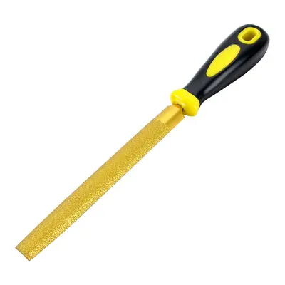 Elmas kaplamalı eğe seti, taş ve metal için, 6-12 inç