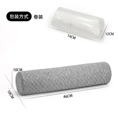 Memory Foam Nackenstützkissen, zylindrisch, langsame Rückfederung - 10