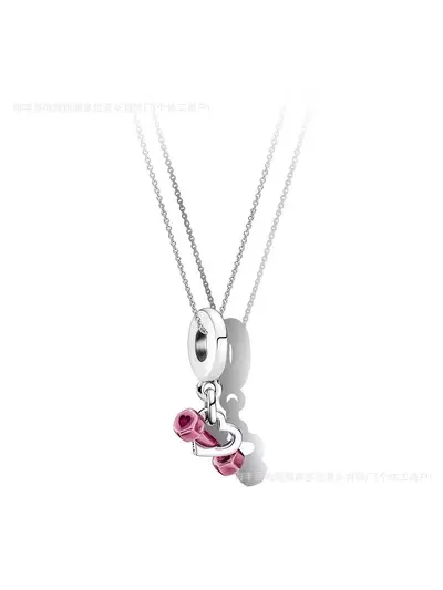 925 Silver Luminous Necklace, DIY Set - 10