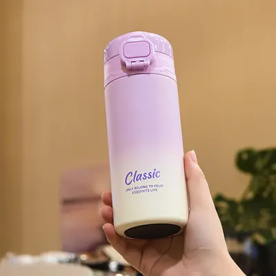 Gradient Insulated Cup for Women, 304 Stainless Steel, Portable - 9