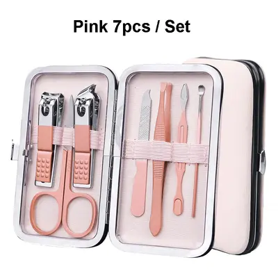 Multifunctional manicure set manicure 7-piece nail scissors nail clippers